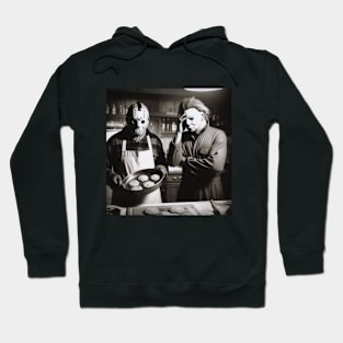 Michael & Jason in kitchen Hoodie